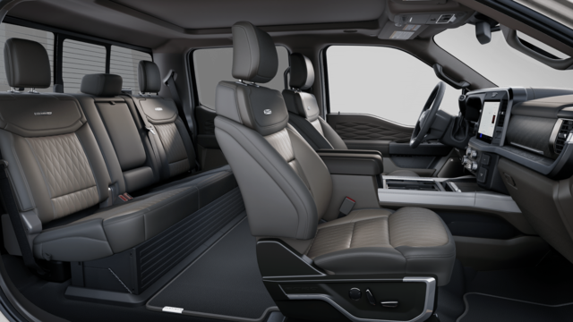 2025 Super Duty®  F-350 Platinum Interior view